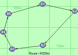 Route >4320m  M80